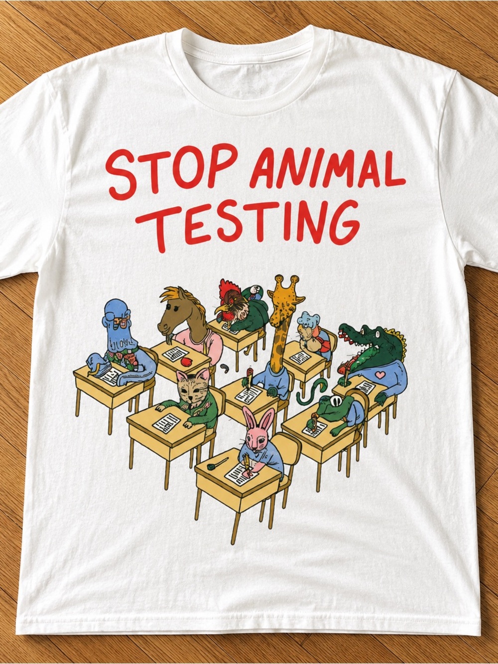 Stop Animal Testing T-shirt ✅